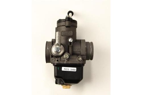 Dell'Orto PHBH 30 BD 03489 da 30 mm per motori 4T: montaggio destro, attacco elastico da 36 mm, presa aria da 42 mm e starter a cavo.
