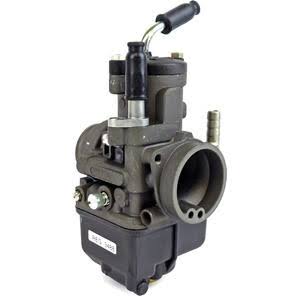 Dell'Orto PHBH 30 BD 03489 da 30 mm per motori 4T: montaggio destro, attacco elastico da 36 mm, presa aria da 42 mm e starter a cavo.