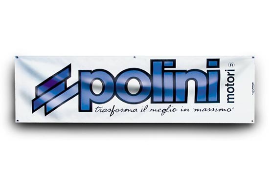 Polini Striscione Tnt Mt.3x0,8 Con Borchie - codice 097.0013