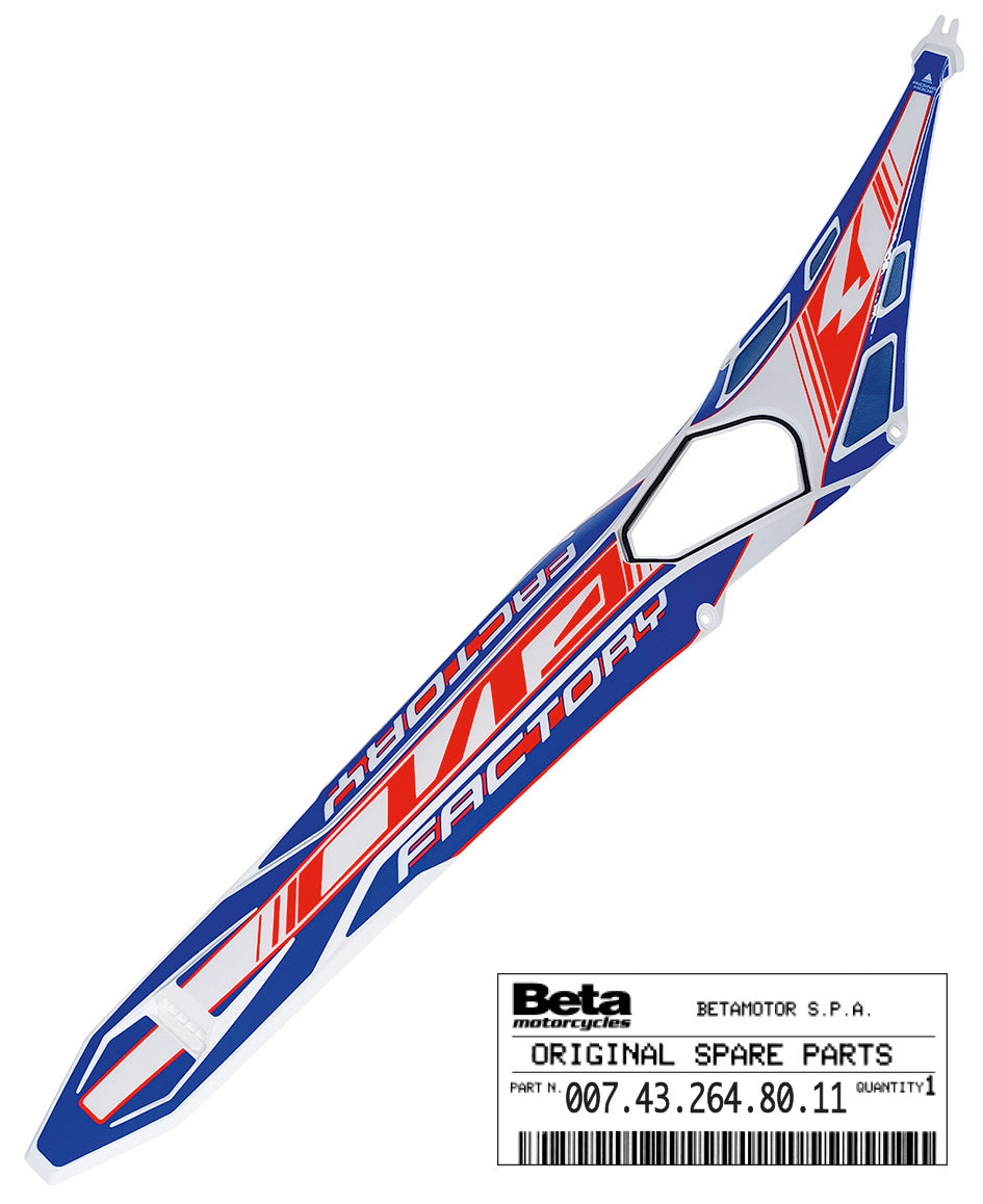 Parafango posteriore bianco Beta Evo 2T Factory 2023 310206