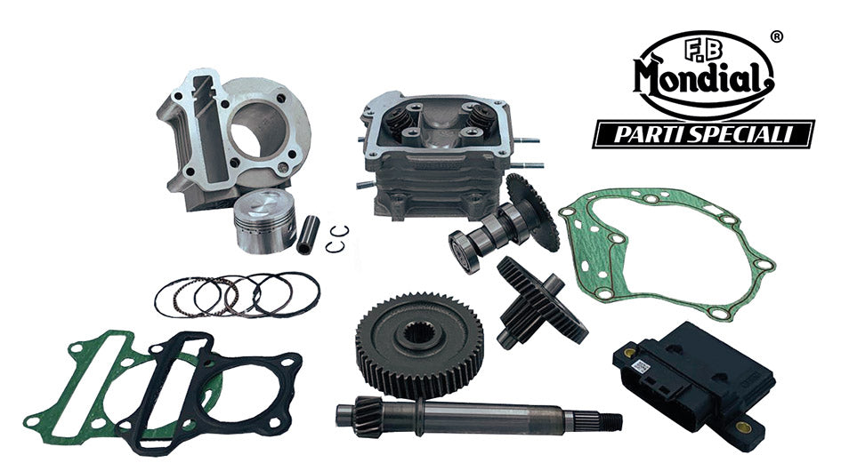 Kit cilindro 75cc.+ Ecu racing,rapp. finale allungato FB Imola 50 4T EU5 086092