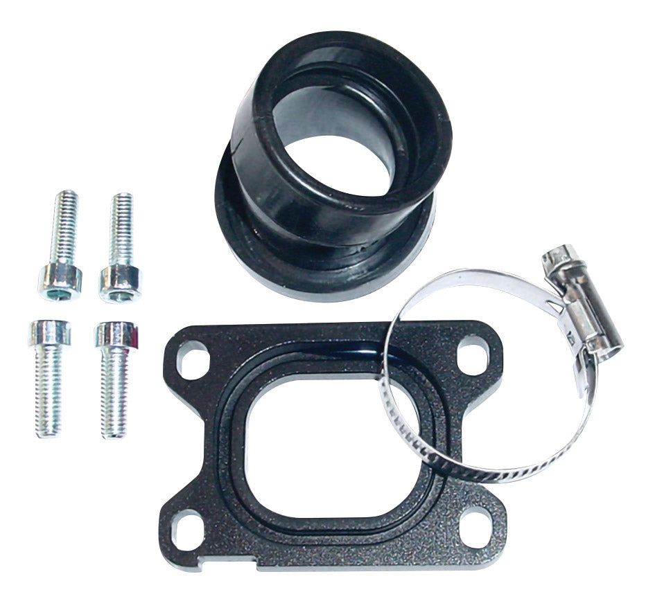 Collettore Am6, Derbi Senda carb. Ø 28mm 360° nero C4 APRILIA BETA CPI 0012168N