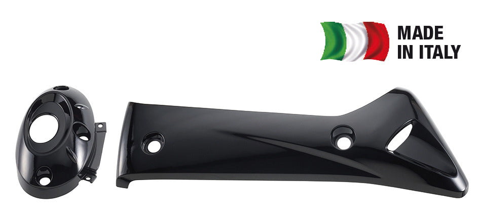 Kit protezione e fondello marmitta Forza, SH 300 nero T4Tune HONDA 351056