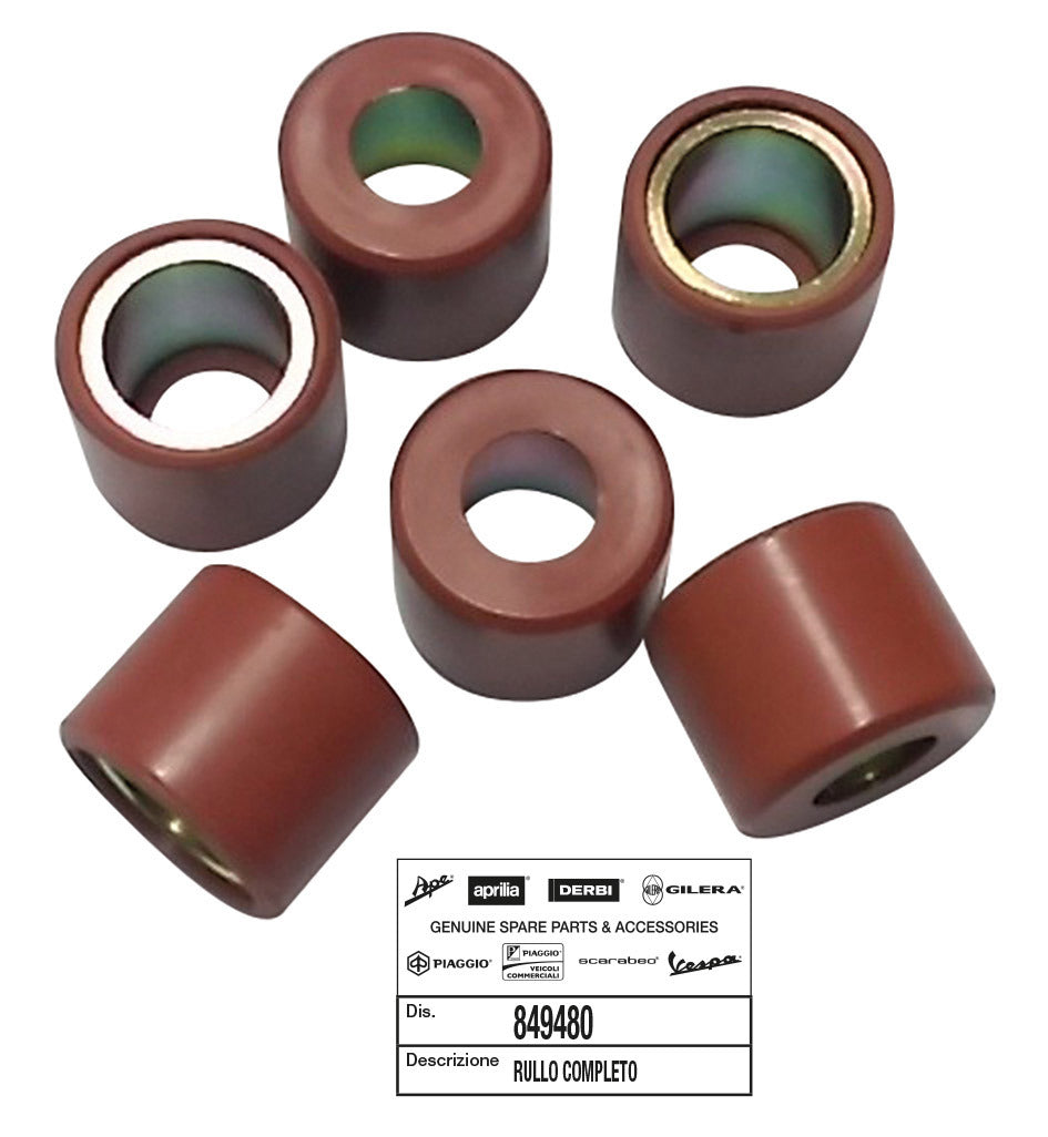Massette Ø 21x17 Gr.13,8 Gts 300 Piaggio APRILIA DERBI GILERA ITALJET 849480