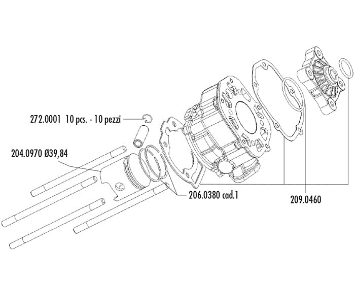 KIT DERBI-APRILIA RX-RS 2006 39,84