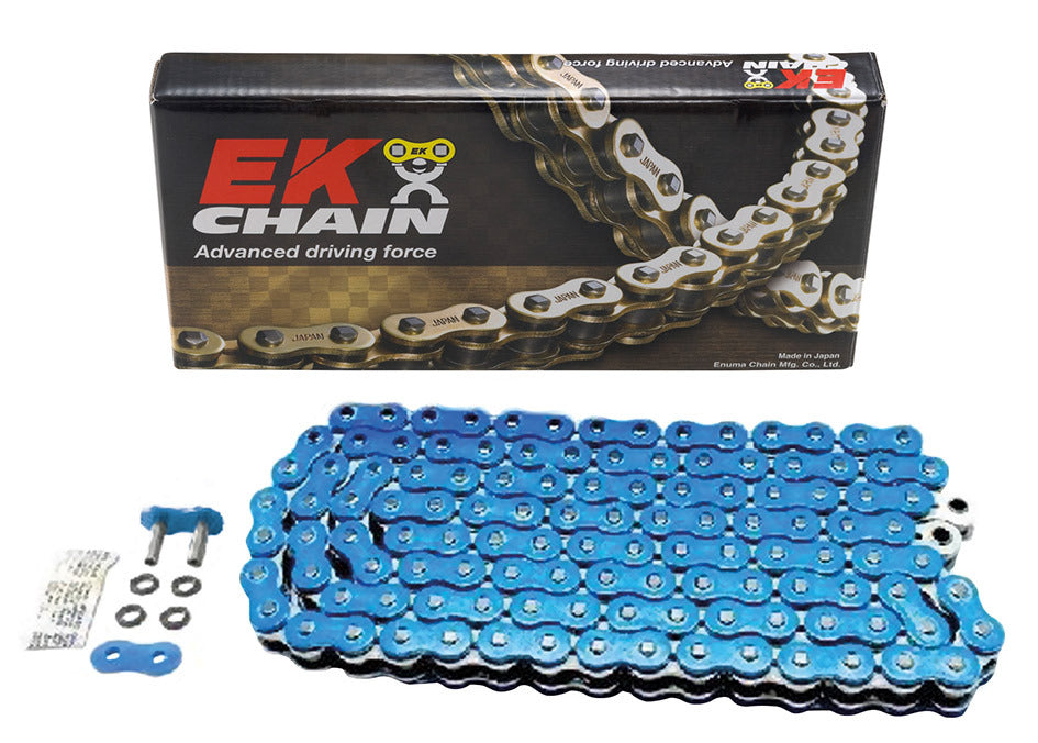 Catena EK 525 QX-Ring 120 maglie blu EK Chains HONDA YAMAHA 525 MVXZ2 120BE