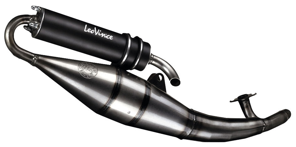 Marmitta LeoVince TT (Full System) Black Ed.Nitro, Aerox Kat ('04/'10) 4054B LEO