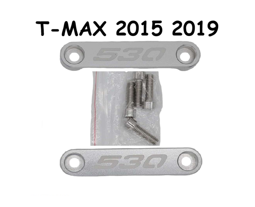 2 COPERCHI VITI PARAFANGO ANTERIORE TMAX 530 ARGENTO