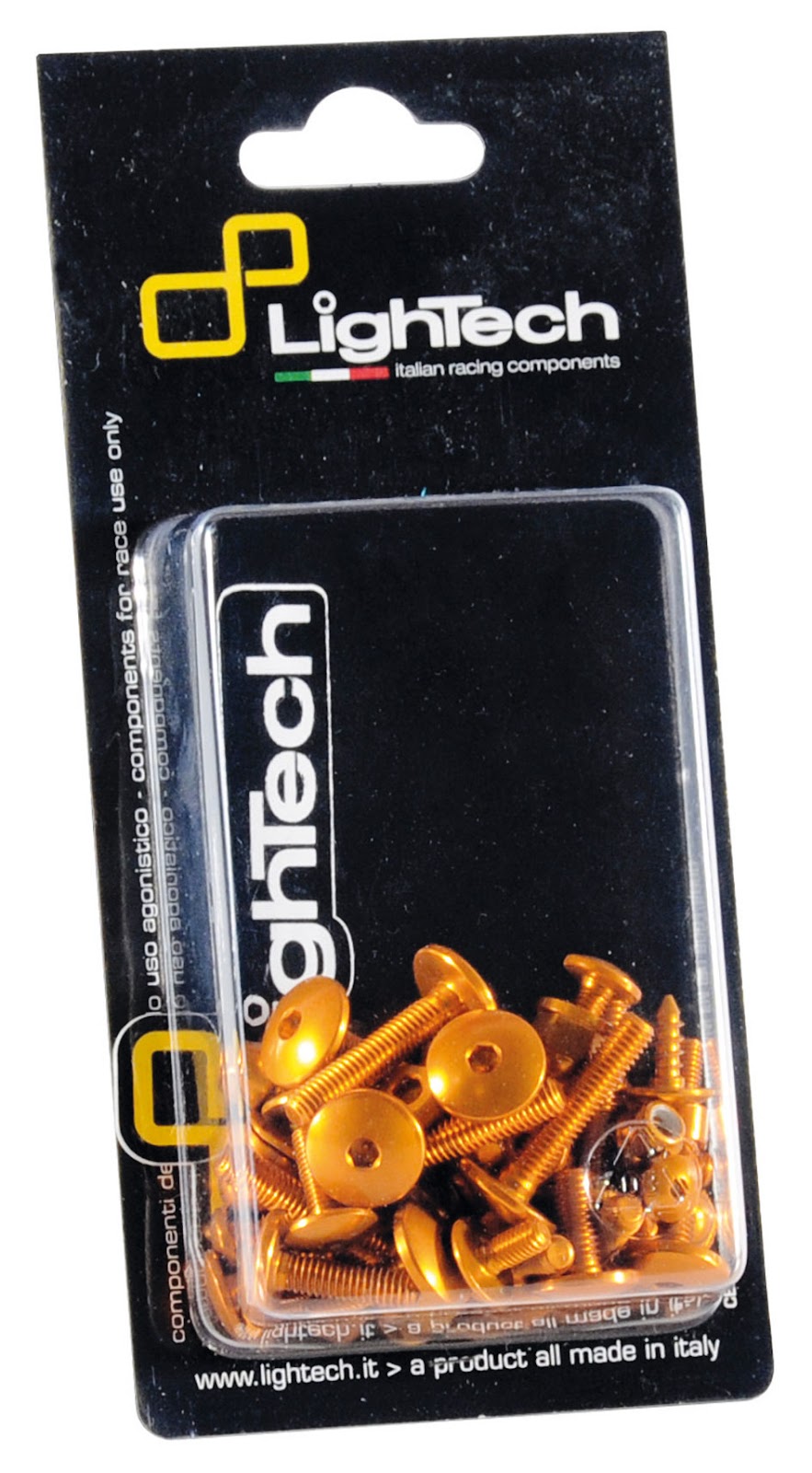 Kit viti motore oro T-Max 500 (08/11), 17 Pz LighTech YAMAHA 2008-2011 610529G