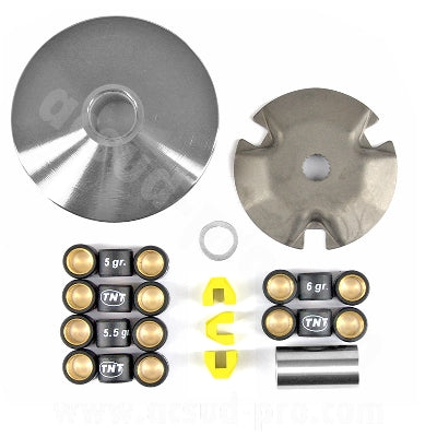 VARIATORE TNT RACING MBK BOOSTER / NITRO / SR50 / F12 / STUNT / OVETTO / JOG R / YAMAHA BWS / AEROX / SLIDER / NEOS