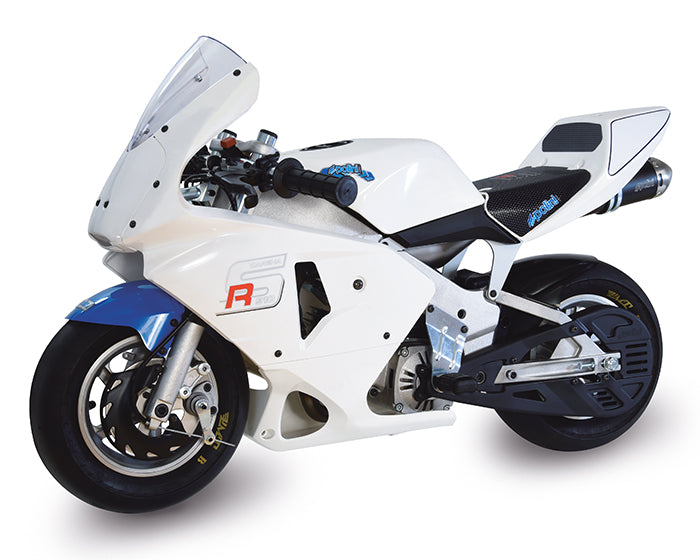 Polini Minibike 910 Rs Aria Bianca 4,2 Ruote 6,5