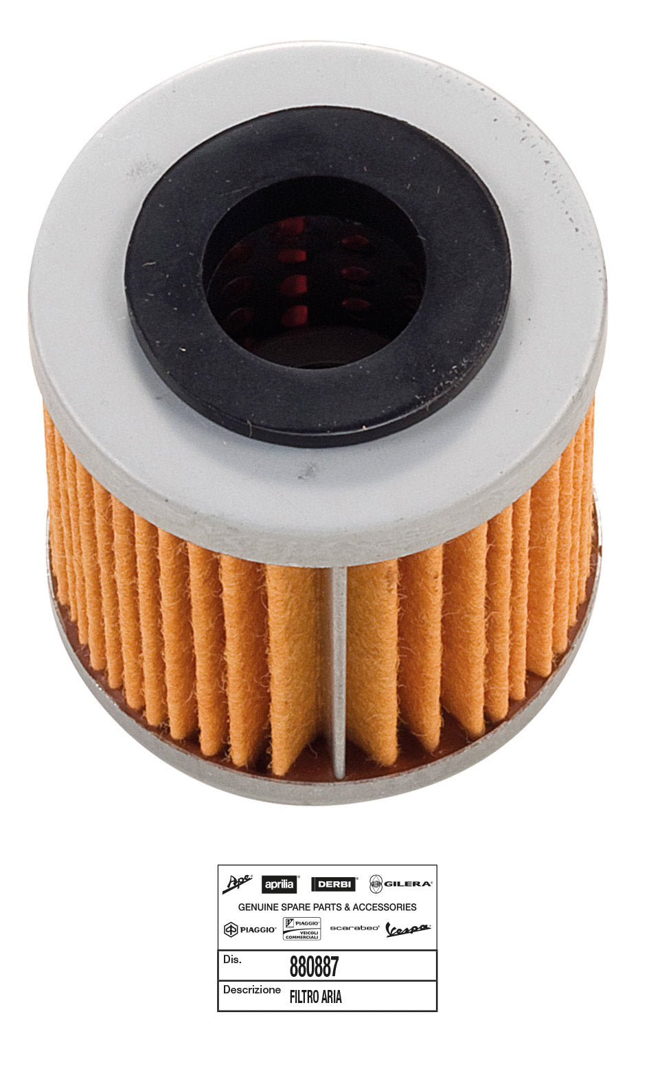 Filtro olio PIaggio Beverly 350/400 ('11/'23) BEVERLY 400 MP3 400 880887