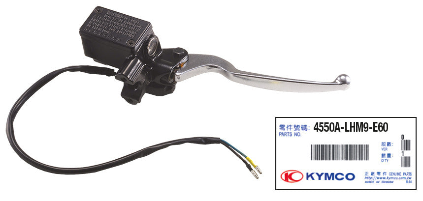 Pompa freno anteriore DX Agility 50 RS 2T Kymco AGILITY RS NAKED R12 50 341027