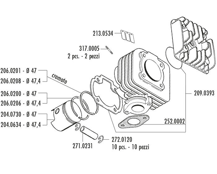 KIT SUZUKI ADDRESS-SEPIA mod.RACING