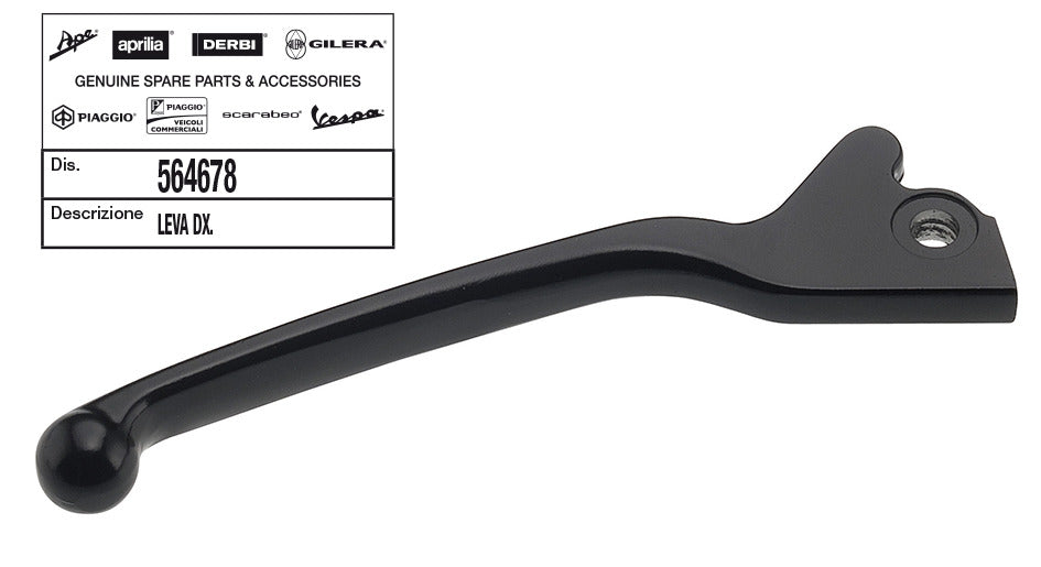 Leva freno DX Stalker, Zip 50 2T, 4T Piaggio GILERA STALKER 50 ZIP 100 564678
