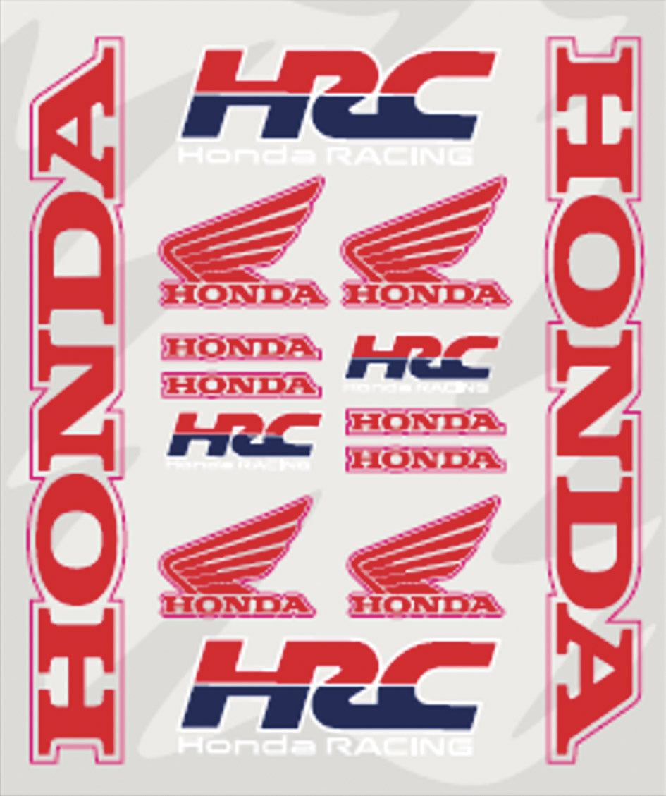 KIt adesivi grandi HRC multicolor Pritelli 501318