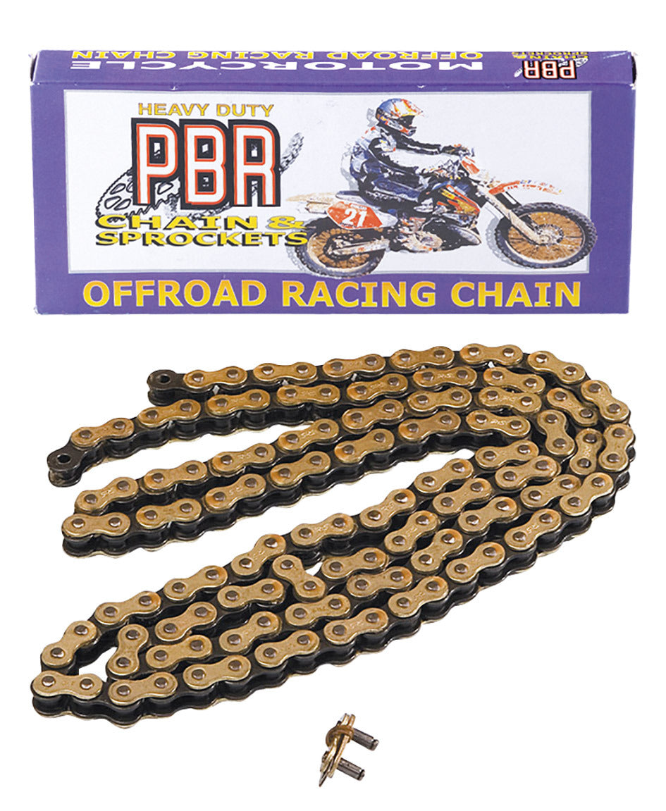 Catena PBR 420 (1/2 X 1/4) - Maglie 130 DERBI RIEJU SENDA 50 420 GSX 130