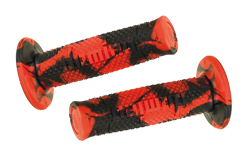 Manopole Domino Snake rosso/nero GRIPS 046