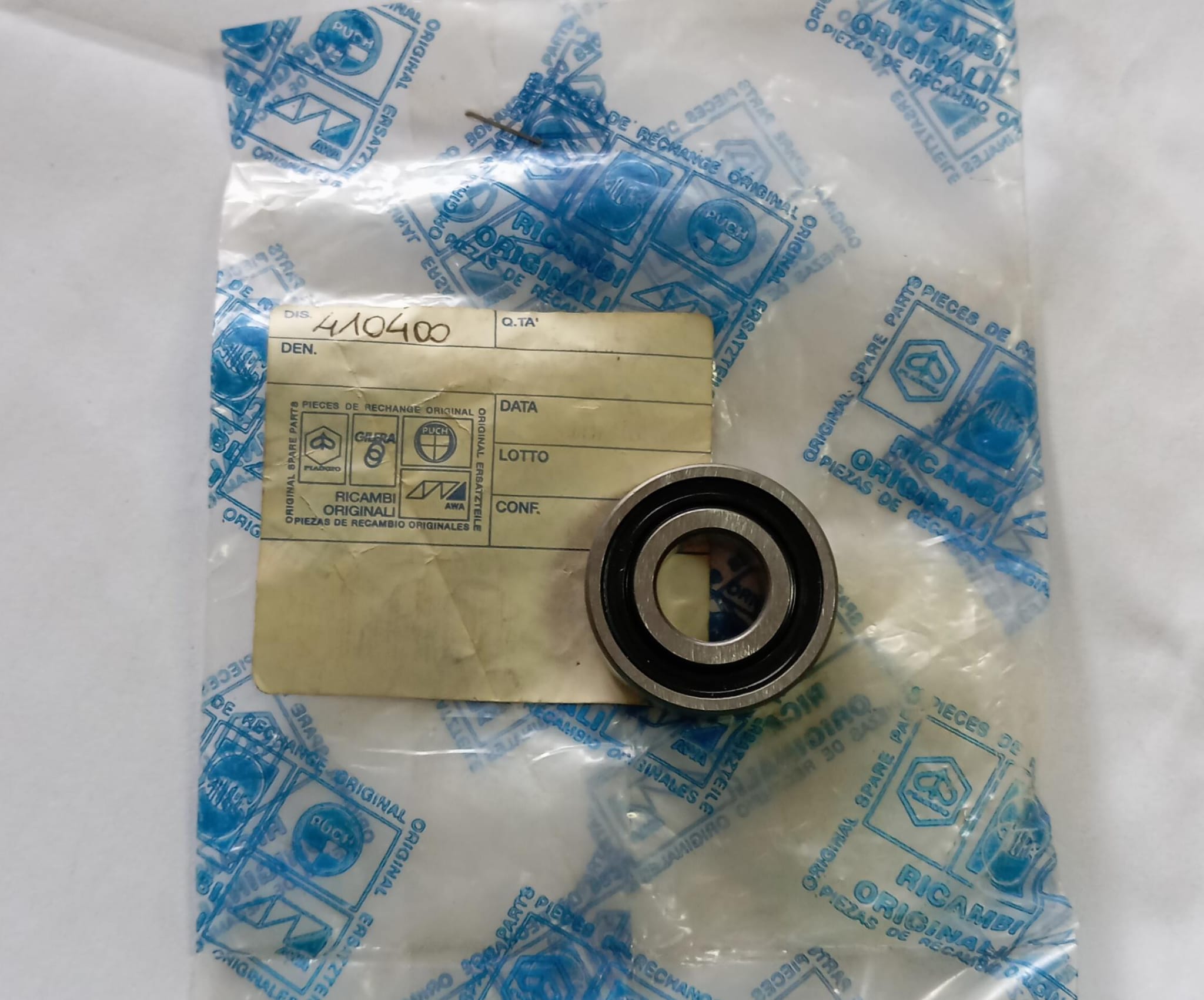 410400 102258 CUSCINETTO A SFERE ORIGINALE PIAGGIO