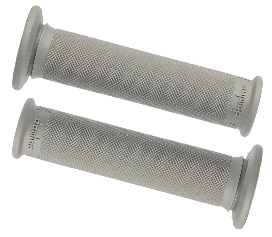Manopole in gomma naturale Domino Trial grigie GRIPS 076