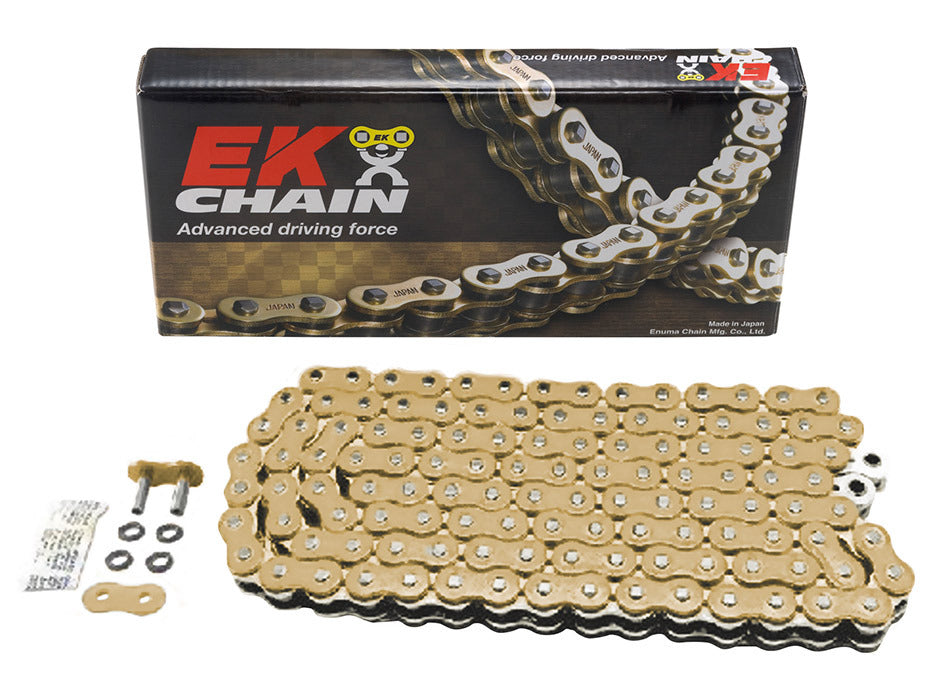 Catena EK 525 QX-Ring 120 maglie gold EK Chains HONDA YAMAHA 525 MVXZ2 120GP