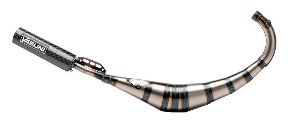 Marmitta Yasuni R2 carbon D.28mm omologata Minarelli Am6, Derbi APRILIA 010221XC
