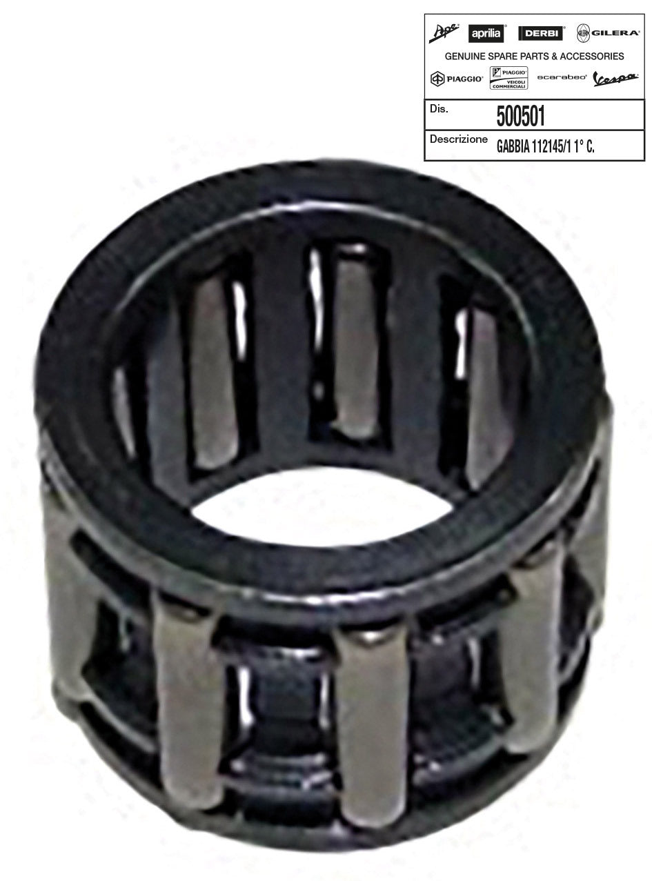 Gabbia a rulli Ø 12x17x13 ramata Piaggio APRILIA DERBI GILERA ITALJET 500501
