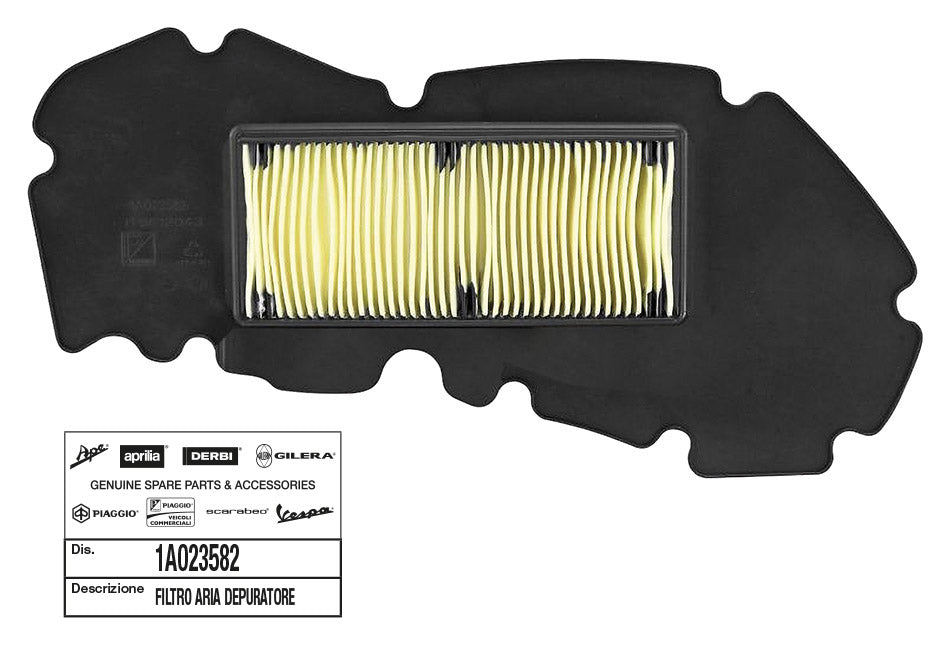 Filtro aria Piaggio MP3 530 E5/E5+ ('22/'25) 2022-2025 1A023582