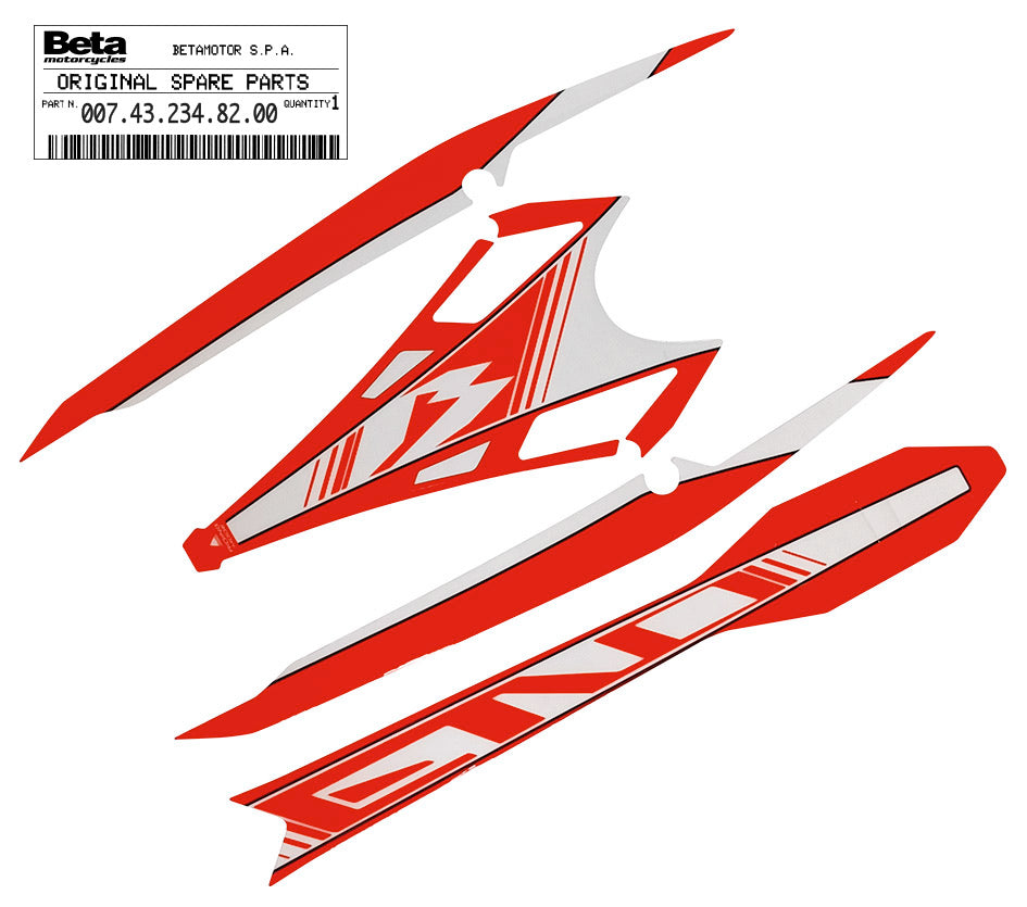 Adesivi parafango posteriore Beta Evo 2T 2023 310204