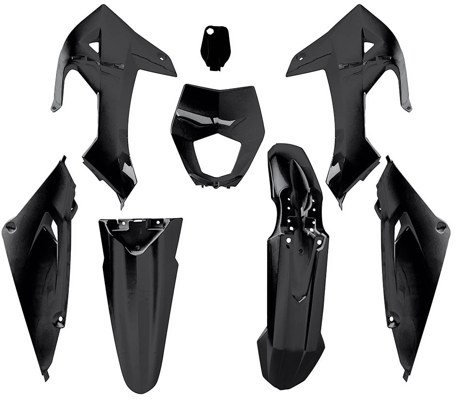 Kit carene nere Rieju MRT 50 ('22/'23) (8 pz.) T4Tune MRT PRO 50 SM 50 362270