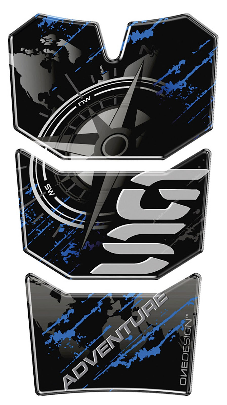 Protezione serbatoio BMW R1200 GS blue T4Tune 050293