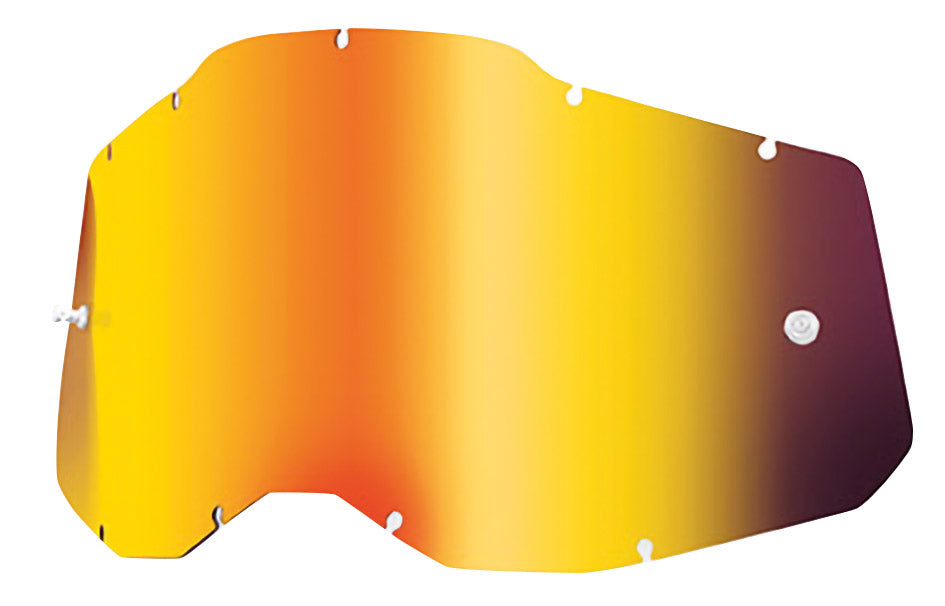 Lente a specchio 100% Strata 2 rossa 441922