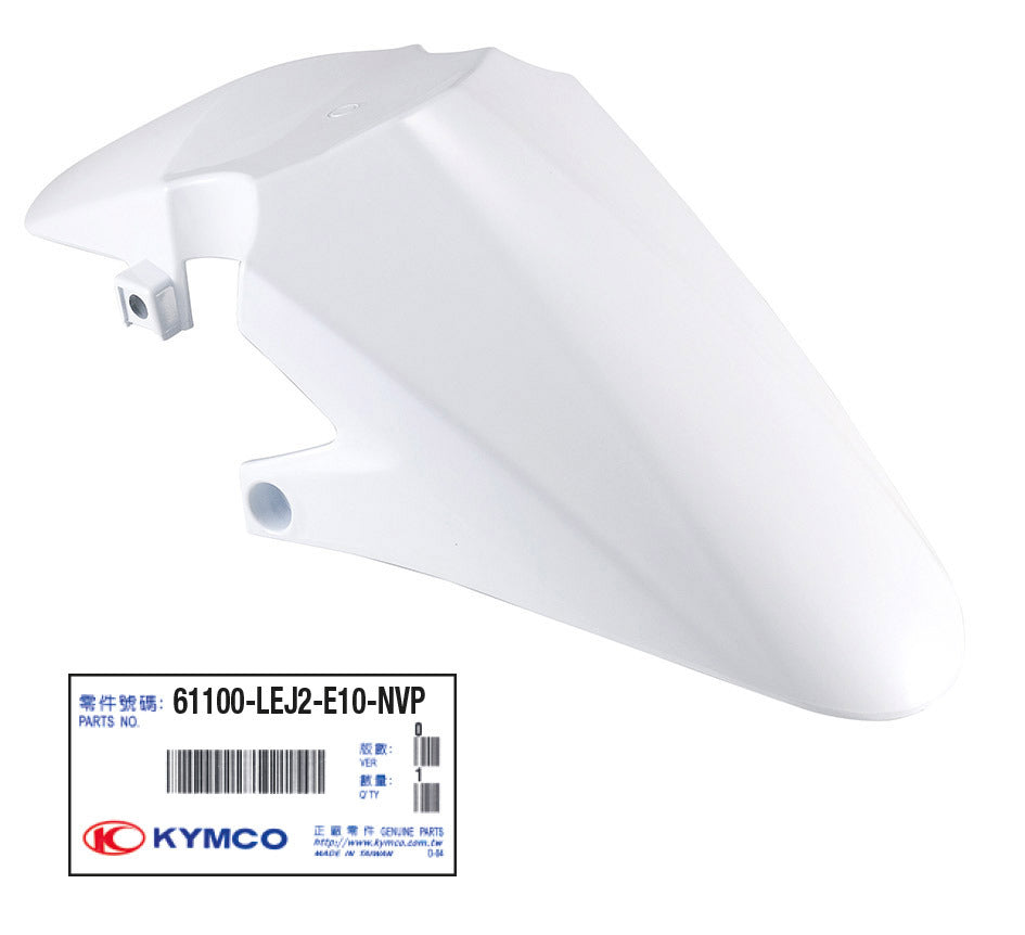 Parafango anteriore bianco Super 8 50/125 Kymco SUPER 8 125 2007-2015 360055