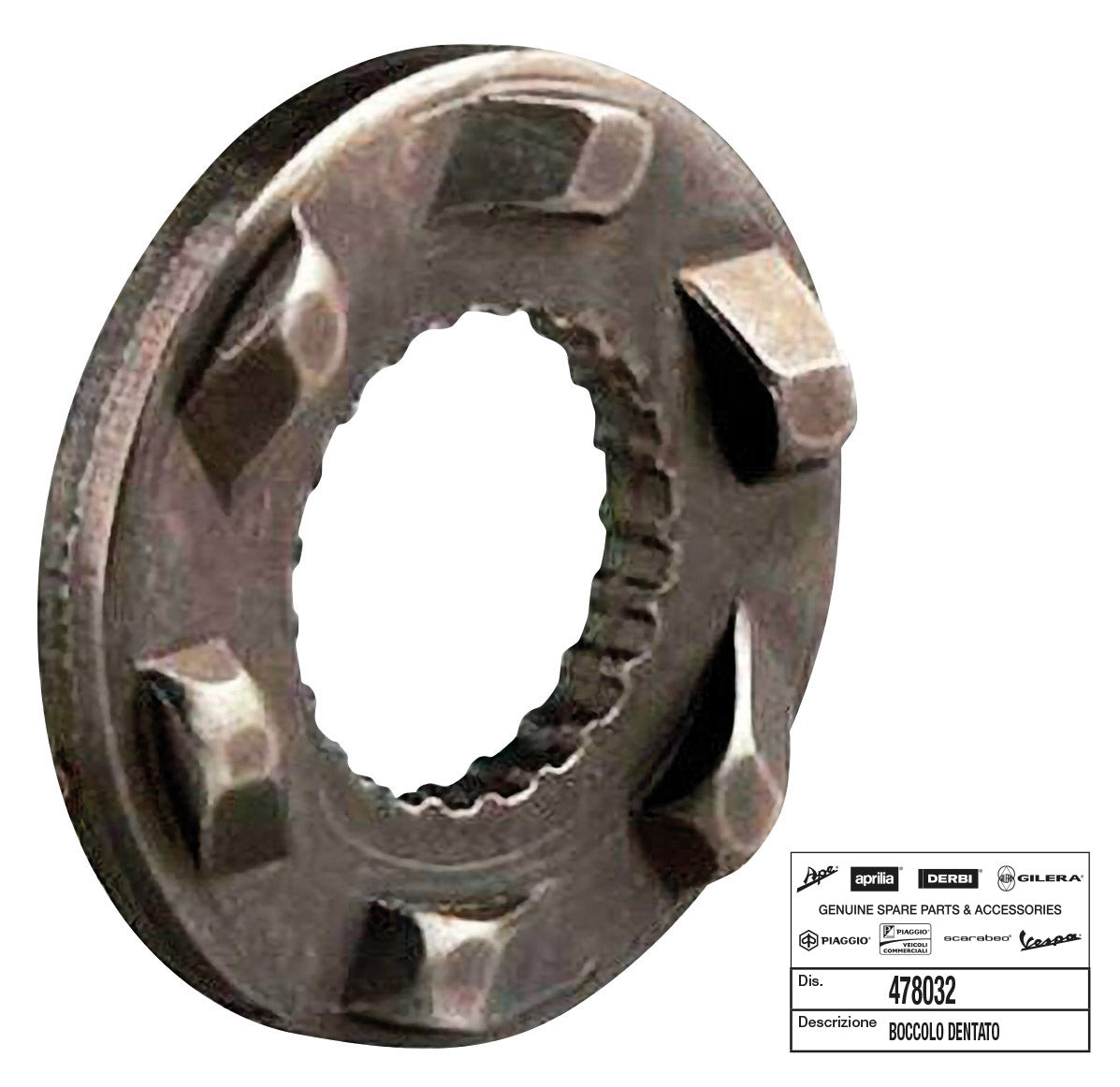Piastrina traino Runner FX 125 2T Piaggio APRILIA GILERA SR 125 SR 150 478032