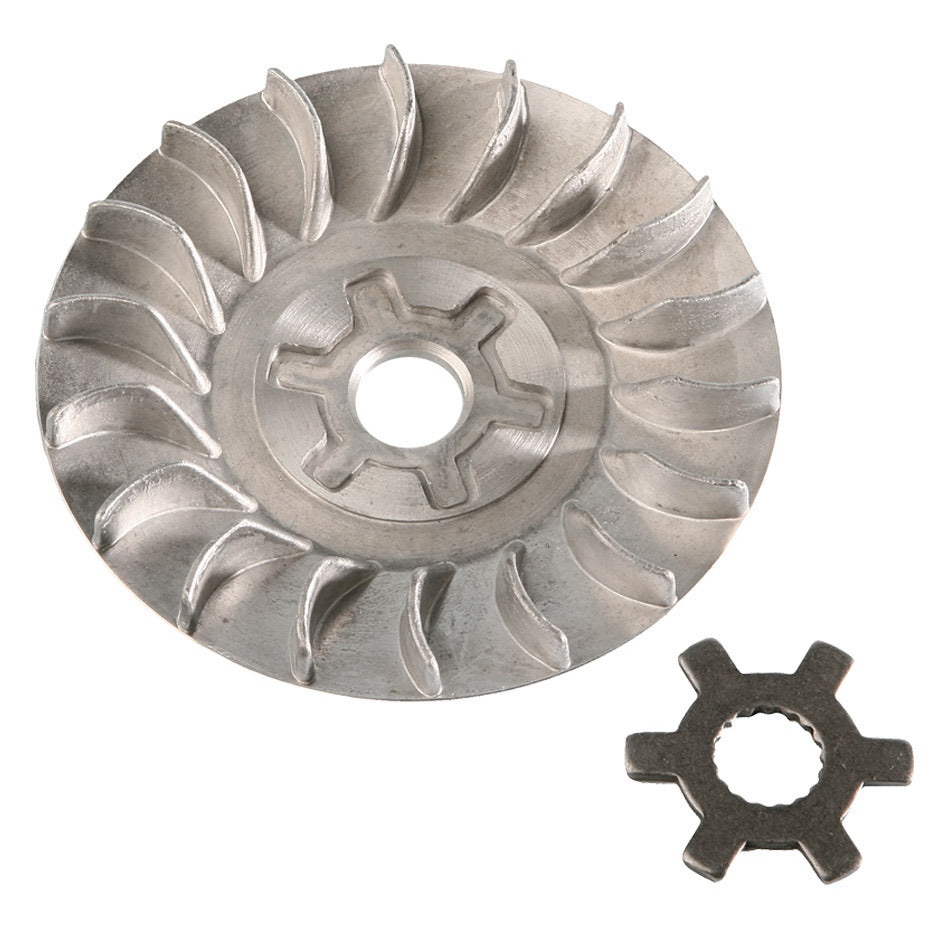 Puleggia fissa ant. + Piastrina Mbk-Yamaha C4 APRILIA ATALA BENELLI PL 04056C4