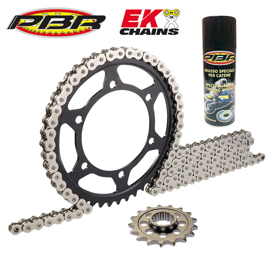 Kit catena CF Moto 800 MT E5 ('22/'24) Z=16/45 PBR EXPLORE 800 EK 2437G