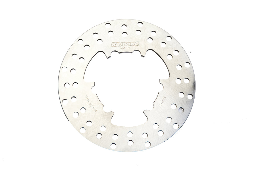 Disco freno post. Ø 184 - 6 fori - Sp. 4mm Braking RDB 004