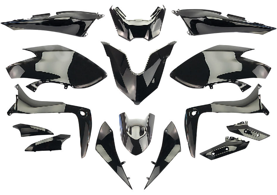 Kit carene nere T-Max 530 ('17/'19) (15 pz.) T4Tune YAMAHA 2017-2019 363150