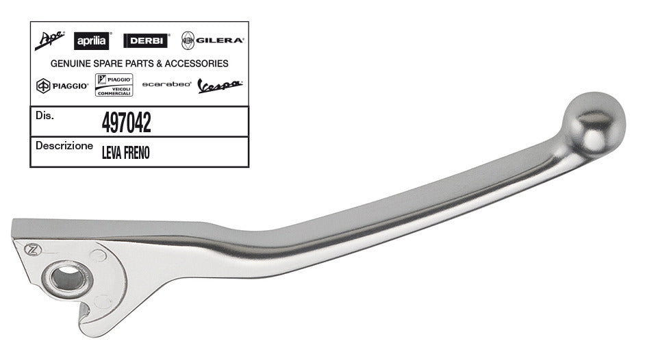 Leva freno DX/SX Heng Tong Piaggio 50/125 APRILIA DERBI GILERA VESPA S 50 497042