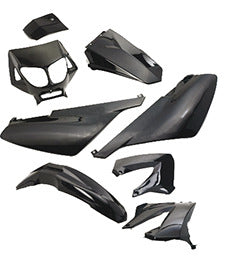 Kit carene nere Derbi Senda (8 pz.) T4Tune SENDA 50 2004-2005 361550