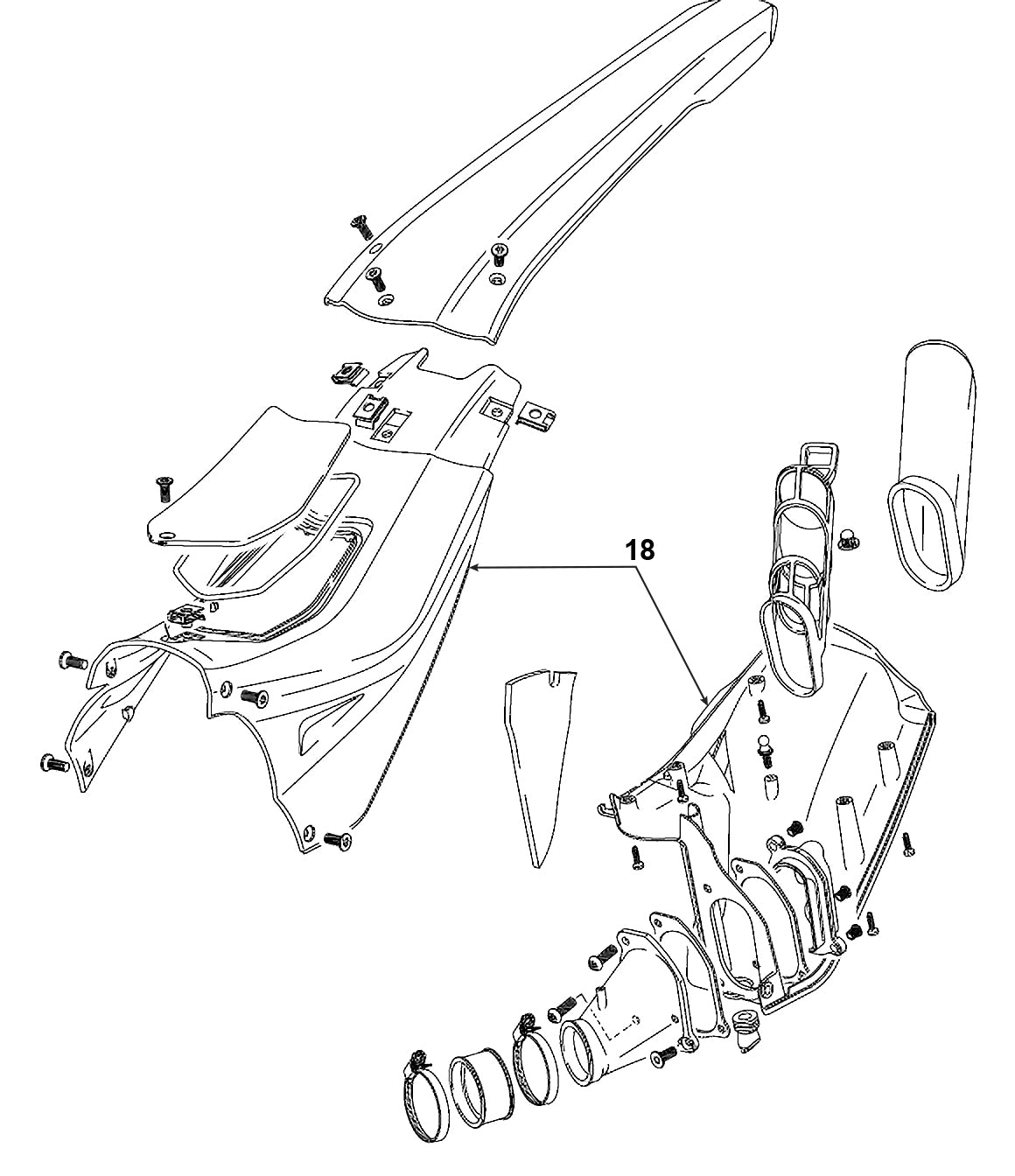 Cassa filtro Sherco 2T ('23/'24) 310234