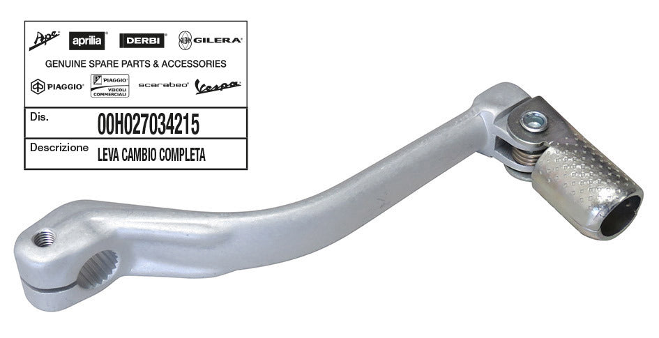Pedale cambio Derbi Senda Piaggio APRILIA BULTACO GILERA RX 50 00H027034215
