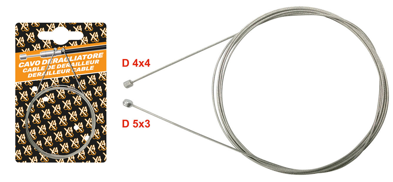 Cavo deragliatore 1,1mm x 2mt ( conf. da 25pz) X4 700233