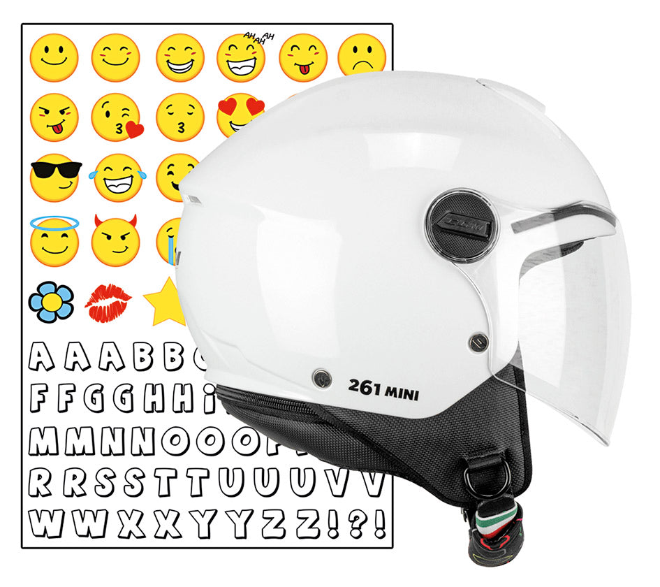 Casco Cgm Mini Mono Bianco M 442403