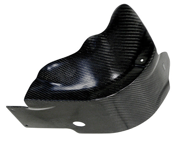 Slitta sotto motore Kawasaki Kx 250F (09-12) LeoVince Carbon 10083