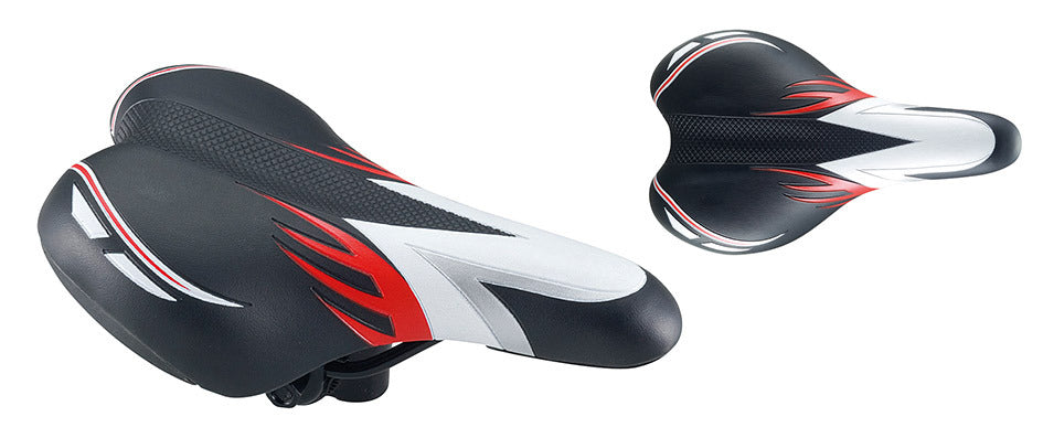 Sella BMX bambino nera/bianca X4 700157