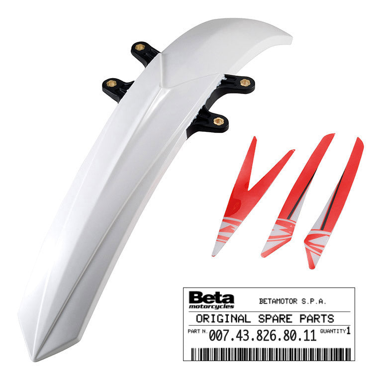Parafango anteriore bianco Beta Evo 2T Factory 2015 310069