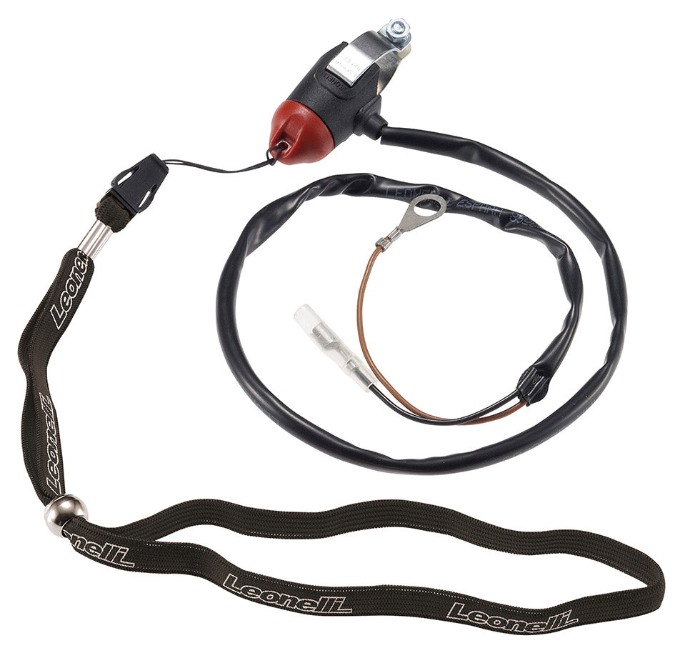 Dispositivo arresto motore nero Leonelli MR 74071N