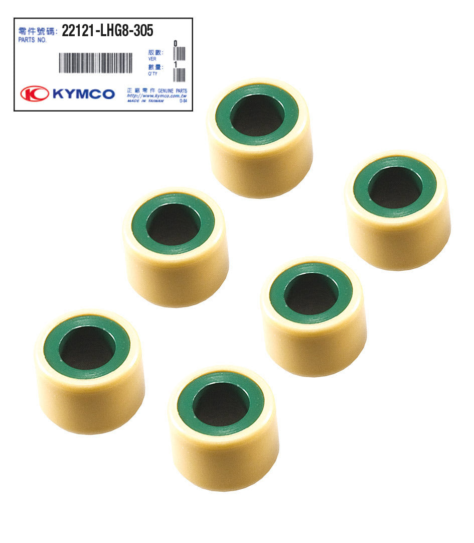 Rullini Ø 20x15 gr. 16,0 Honda, Kymco 125 BETA KEEWAY MALAGUTI PIAGGIO SYM 20160
