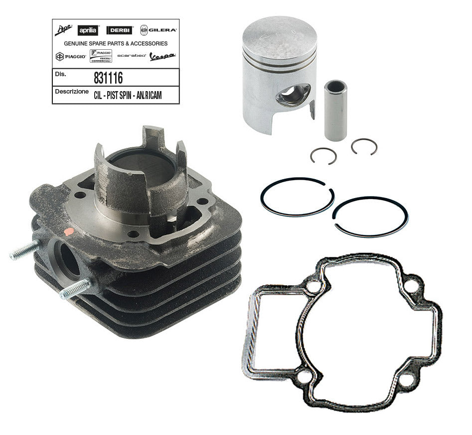 Kit cilindro Piaggio Air 50 Ø 40 APRILIA DERBI GILERA ITALJET VESPA SR 50 831116